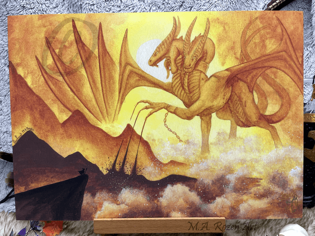 Gemini's Wrath 30X42cm