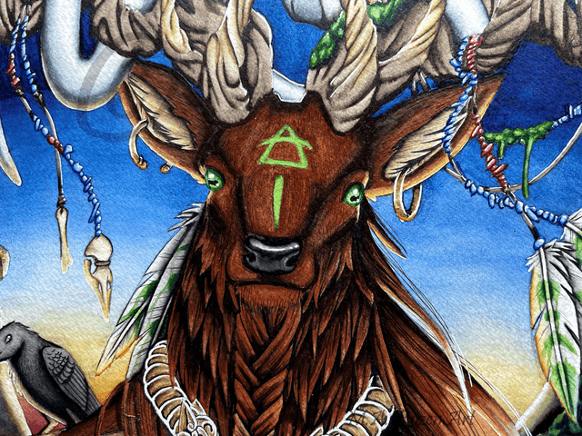 Saychan, lwa de Cernunnos Original