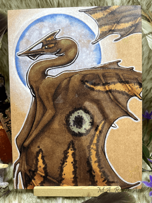 Wyvern céleste 13X18cm
