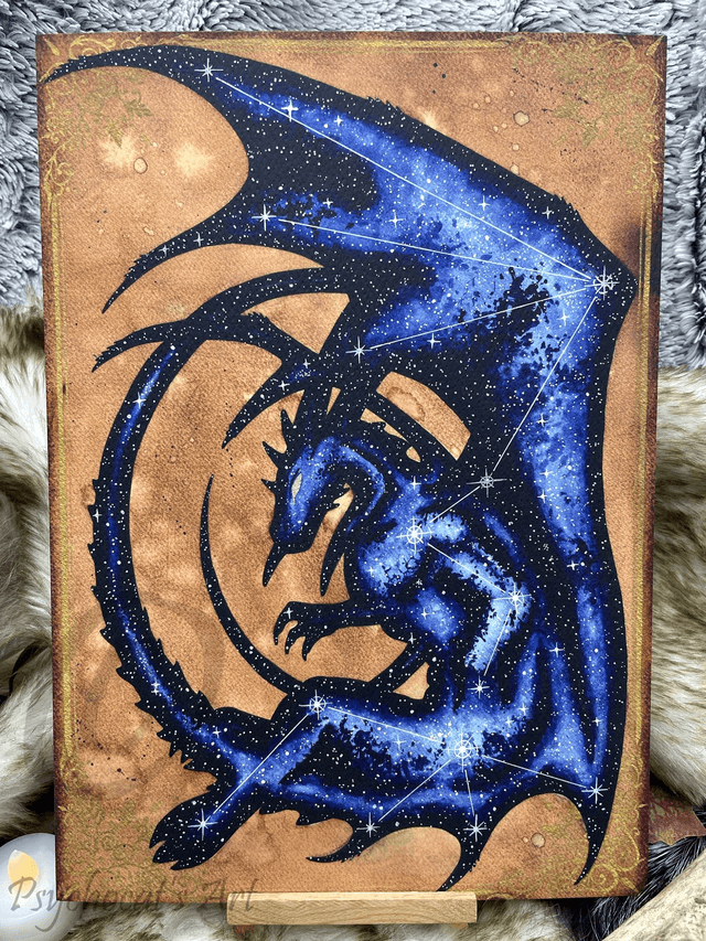 Dragon astral 21X30cm