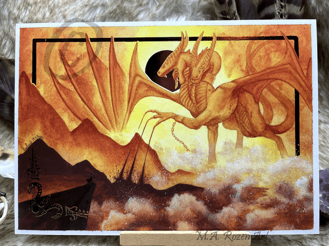 Gemini's Wrath doré 15X21cm