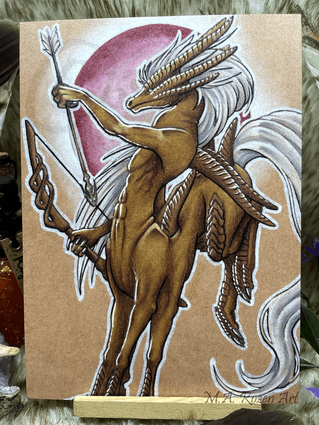 Sagittarius Sagittaire 13X18cm