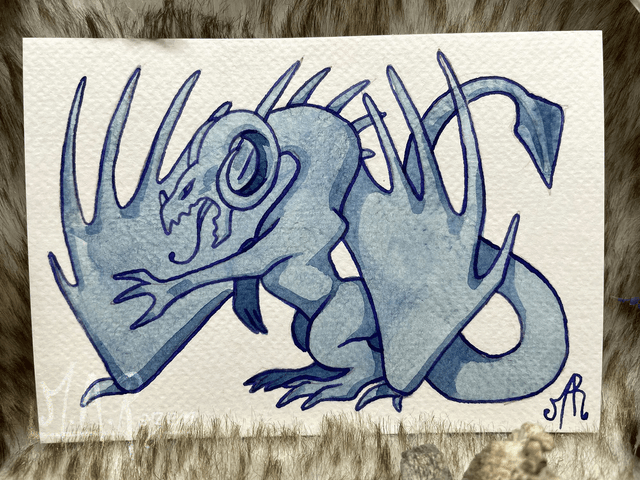 Bleu de Prusse Aquarelle