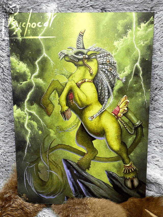 Lwa Tchalkouyrouk 30X42cm