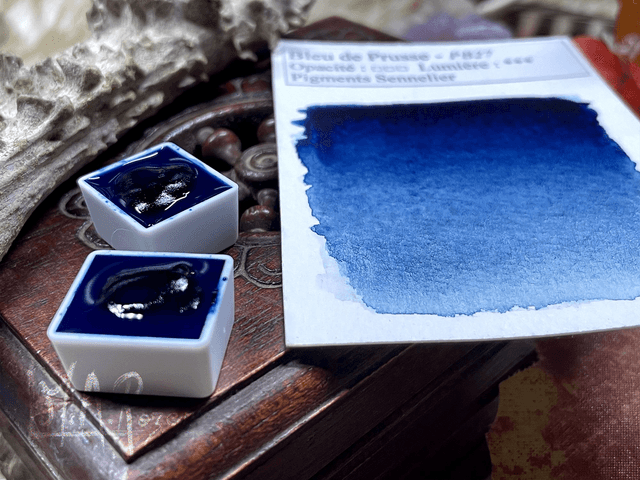 Bleu de Prusse Aquarelle