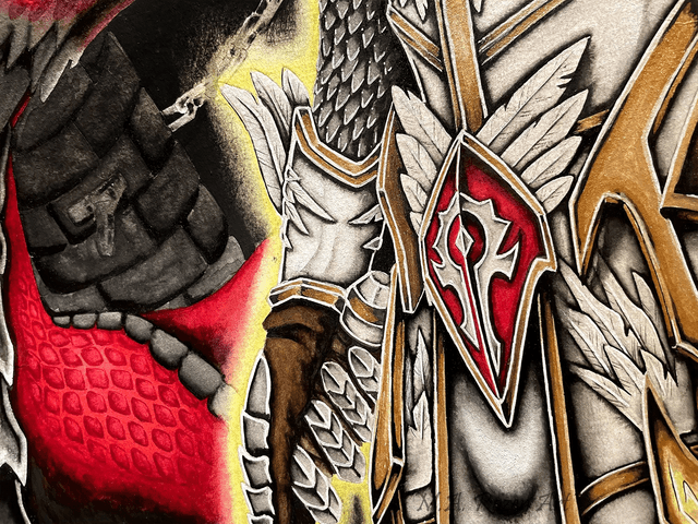 Nyx et son dragon Original