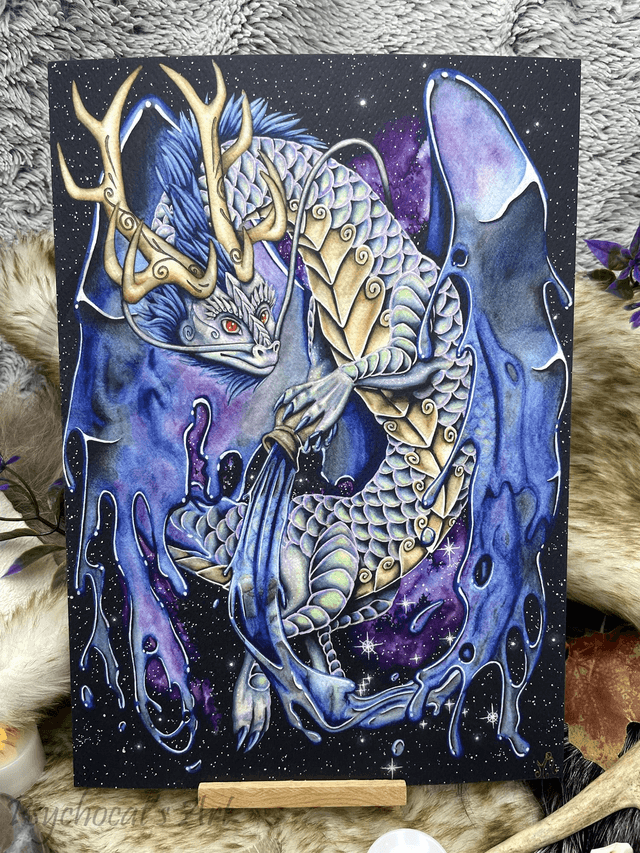 Aquarius Verseau 21X30cm