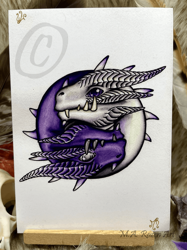 Gemini Yin-Yang 10X15cm
