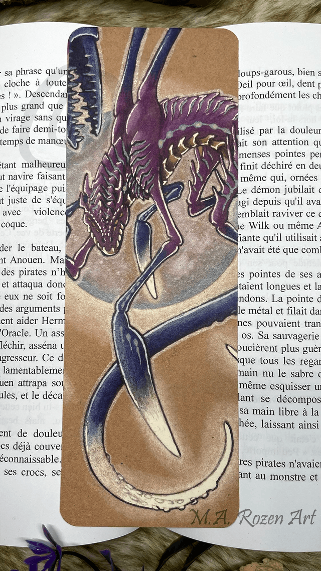 Cancer Crabe Marque-page