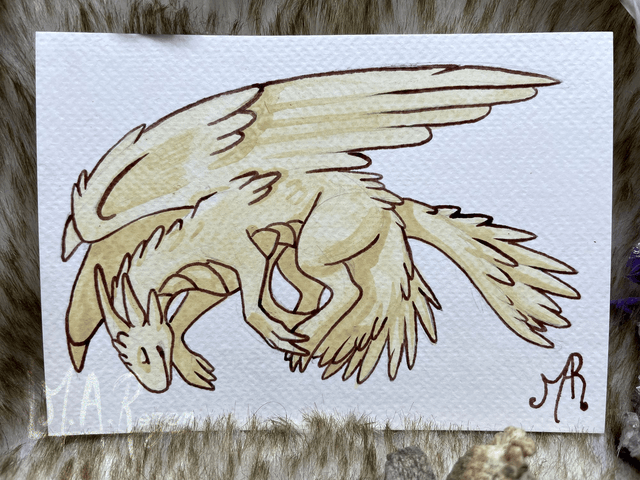 Parchemin Aquarelle naturelle