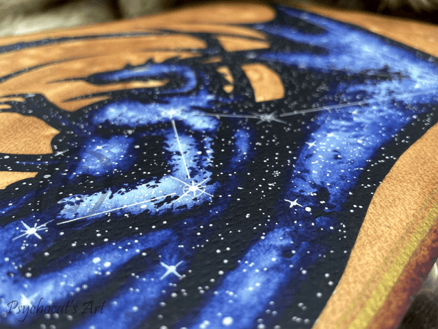 Dragon astral 21X30cm