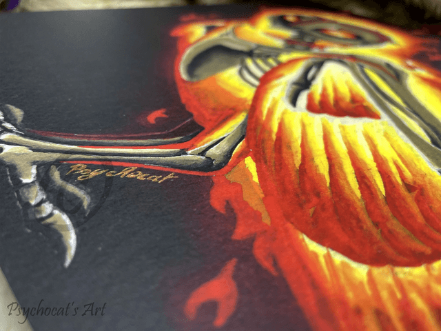 Phoenix-chouette 21X30cm