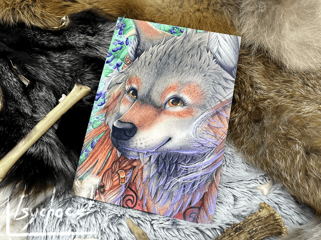 Wilk 15X21cm