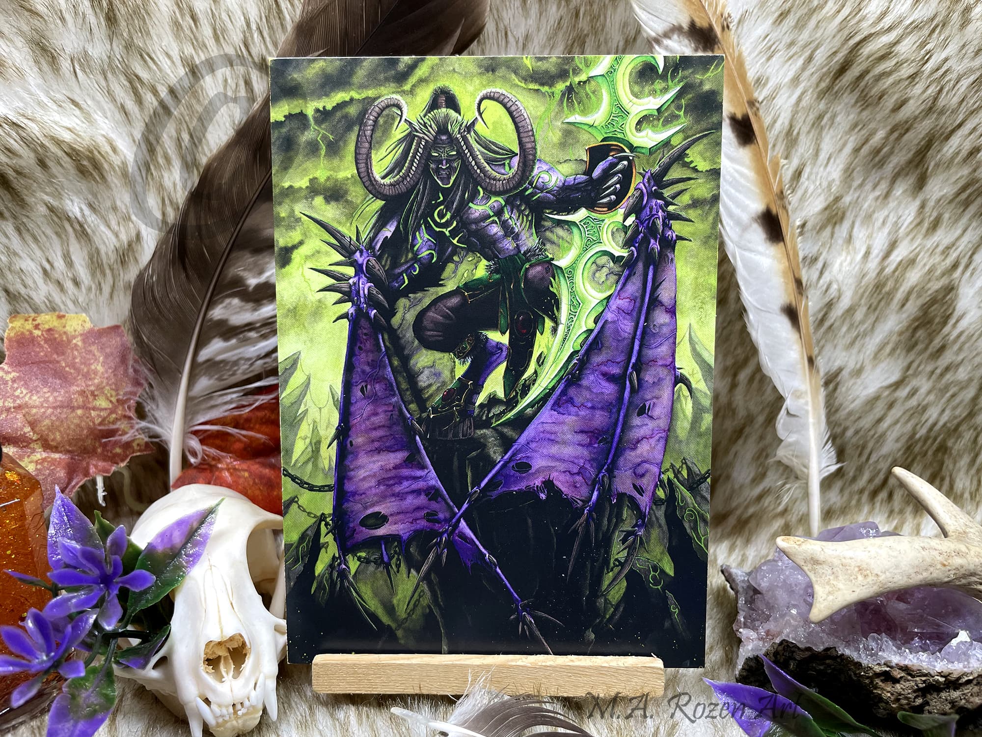 Illidan Hurlorage 10X15cm